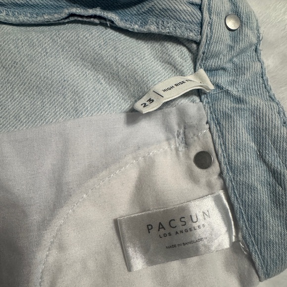 PacSun Rainbow Festival High Rise Shorts ASO Sarah Cameron - Picture 3 of 7